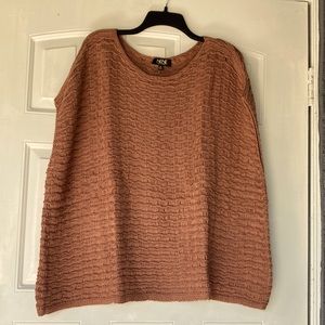 Lightweight cardigan sleeveless pull over size 3X by Nene Leakes New.